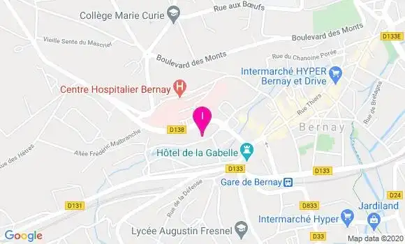 Localisation Melanie Boury