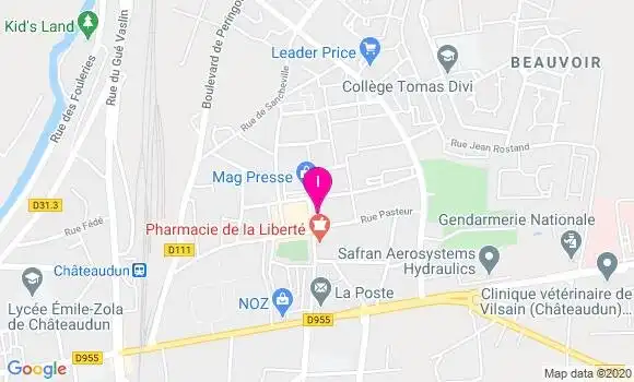 Localisation Peggy Gauthey