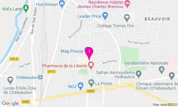 Localisation Isabelle Mazzocco