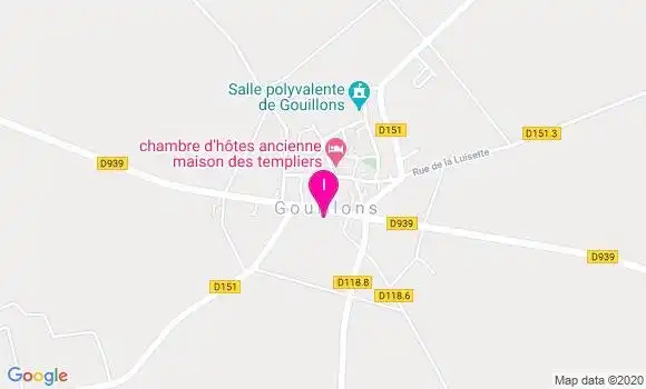 Localisation Anne Marie Favre Coutillet