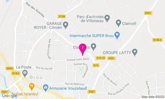 Localisation Audrey Haye
