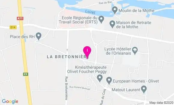 Localisation Antoine Meunier