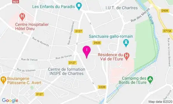 Localisation Virginie Bidot