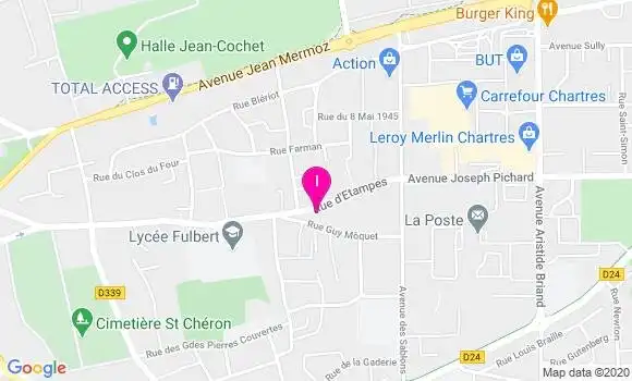 Localisation Francoise Chavigny