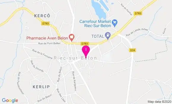 Localisation Annie Le Bloa