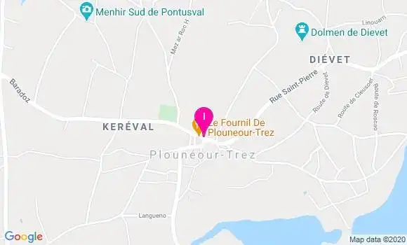 Localisation Isabelle Vermant Bleas