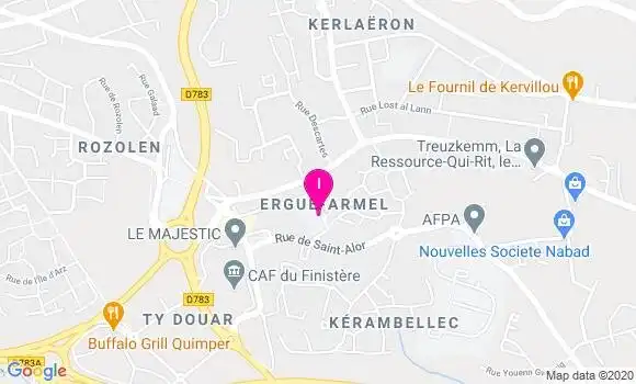 Localisation Florence Lefebvre Le Marrec