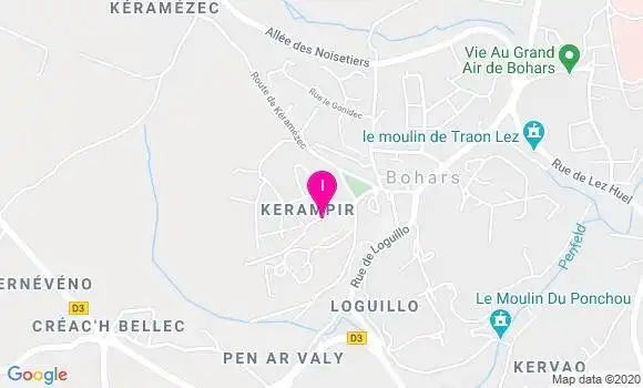 Localisation Patricia Bergot