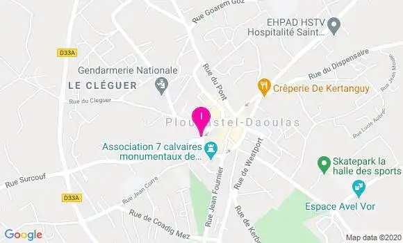Localisation Yann Bouchet