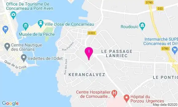 Localisation Gabrielle Le Doeuff
