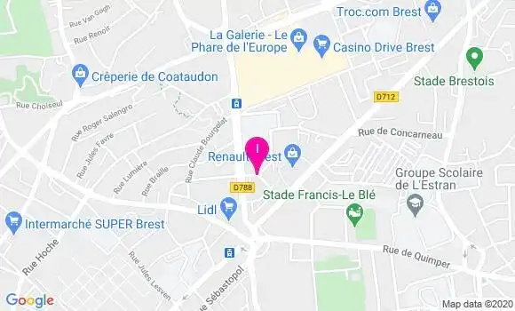 Localisation Tudyne Fernandez
