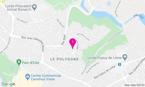 Localisation Cyrille Coadou