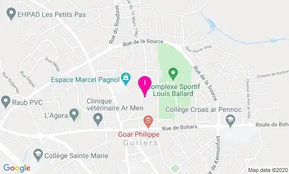 Localisation Sandrine Merdy