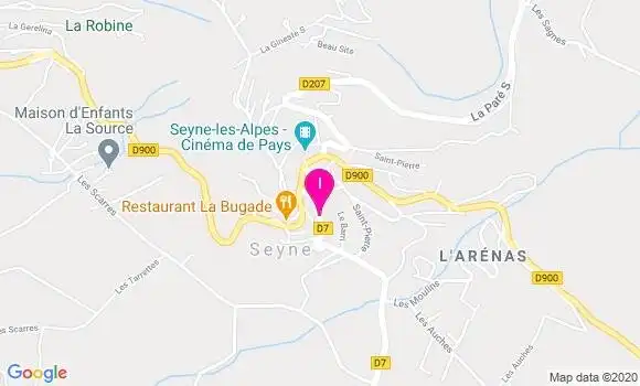 Localisation Isabelle Monny