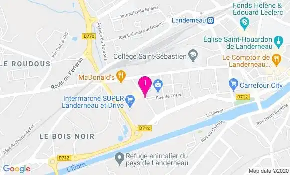 Localisation Fabrice Queffelec