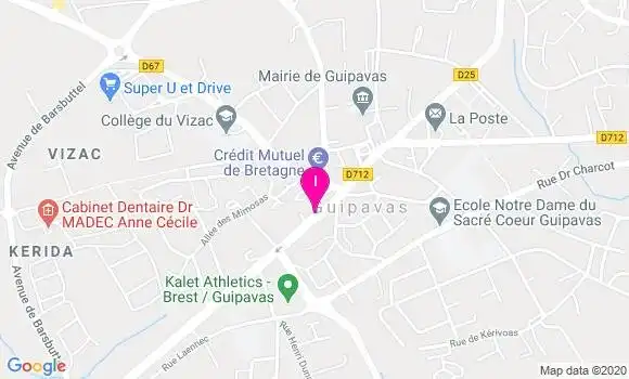 Localisation Beatrice Papin Gueruchon
