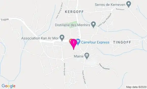 Localisation Severine Vigouroux Prigent