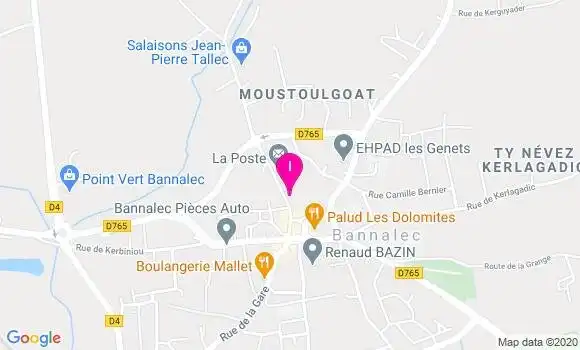 Localisation Elisabeth Leger