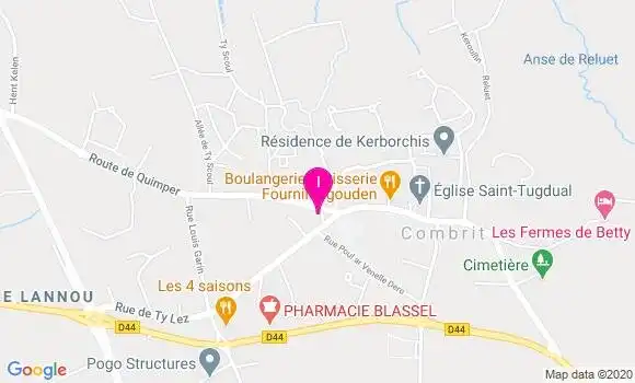 Localisation Edwige Hamon Le Guenno