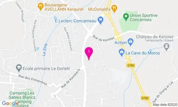 Localisation Gaelle Chaulvin