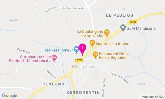 Localisation Regine Raphalen