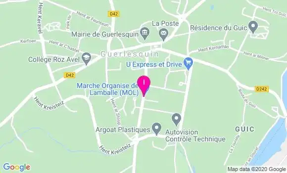 Localisation Maryvonne Moy Jezequel