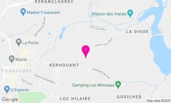 Localisation Brigitte Kervern