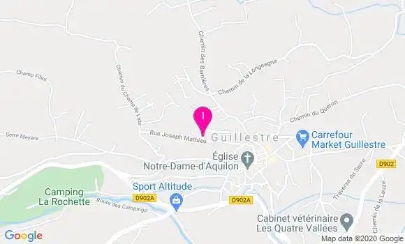 Localisation Aude Mercier