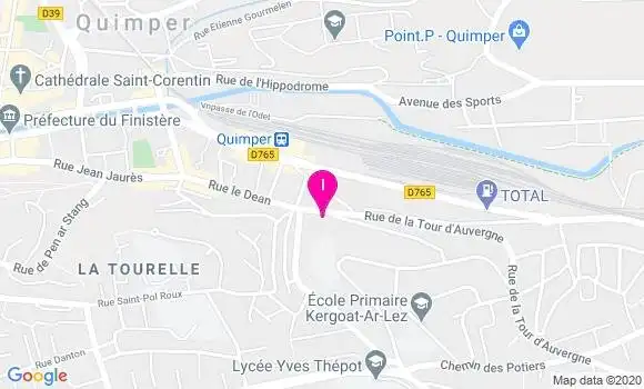 Localisation Marie Isabelle Marzin