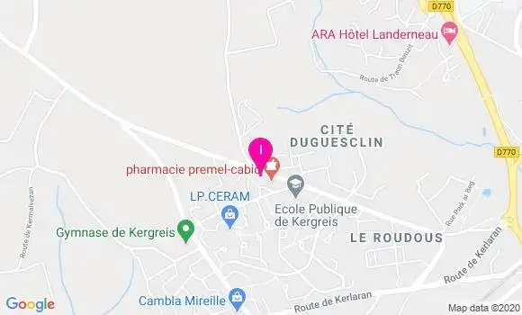 Localisation Nolwenn Marcoup