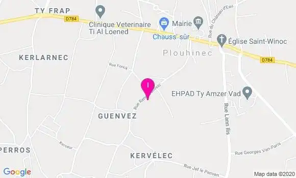 Localisation Vincent Prevost