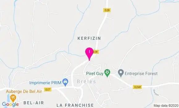 Localisation Catherine Closson