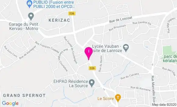 Localisation Viviane Autret Salaun