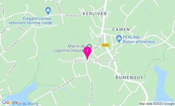 Localisation Nadine Salaun Calvez