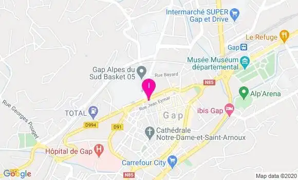 Localisation Caroline Faramaz