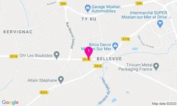 Localisation Murielle Le Sant