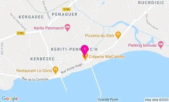 Localisation Anne Marie Le Cossec