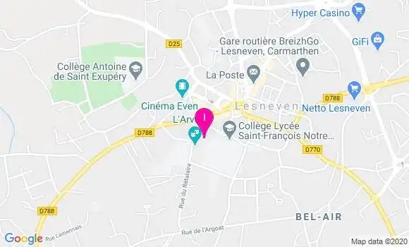 Localisation Serge Ulvoas