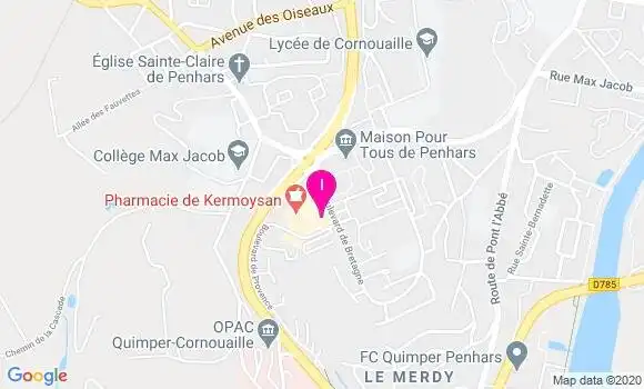Localisation Nathalie Saliou