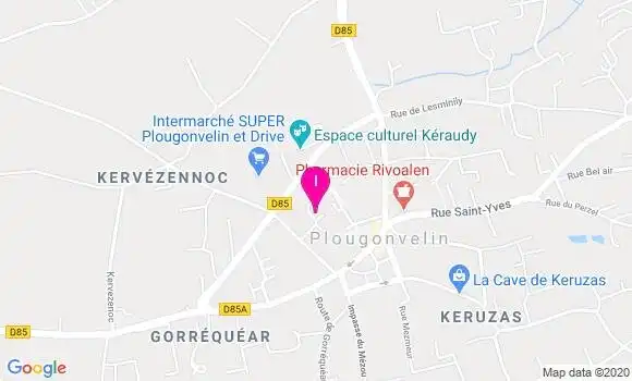 Localisation Geraldine Autret
