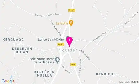 Localisation Ronan Calvez