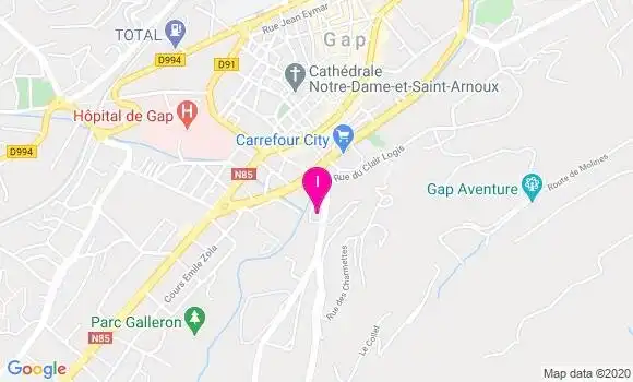 Localisation Lucienne Martin