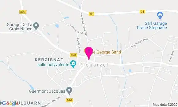 Localisation Chantal Le Coz