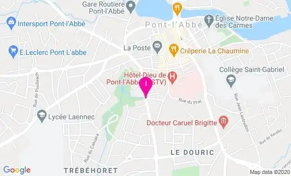 Localisation Laurence Le Lez