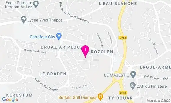 Localisation Anne Cario