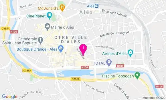 Localisation Martine Bedos