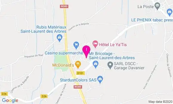 Localisation Dolores Baudet