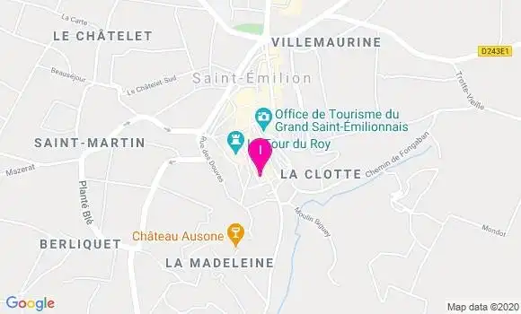 Localisation Aurelie Brun