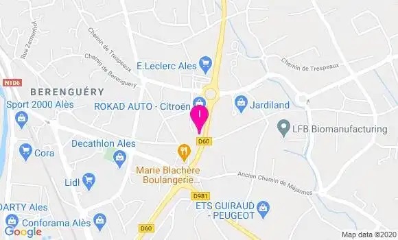 Localisation Florian Bonhomme