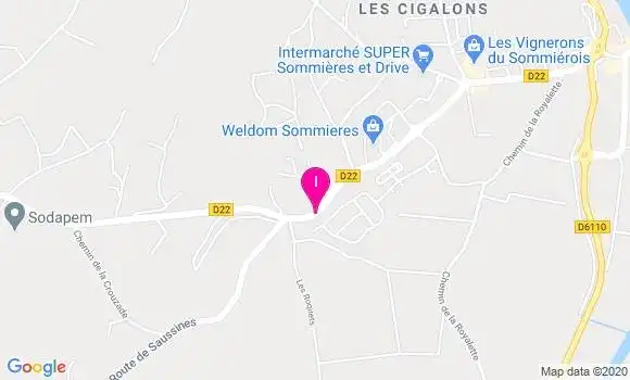 Localisation Christine Hombert